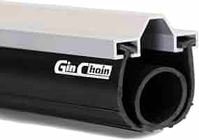 J!n' Ginchain Convex Shape Aluminum Track Garage Door Seals